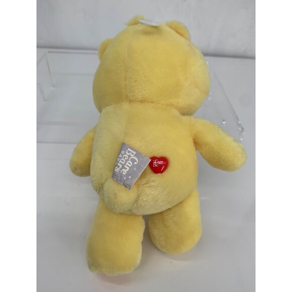 Vintage 2004 Care Bears Baby Plush Toy 9" Sunshine Yellow Smiling Sun Design Hea - Picture 4 of 8
